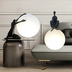 Lámparas de Mesa de Italia, diseño de retrato artístico, réplica de escultura, lámpara de pie, lámpara de bola, dormitorio, decoración interior