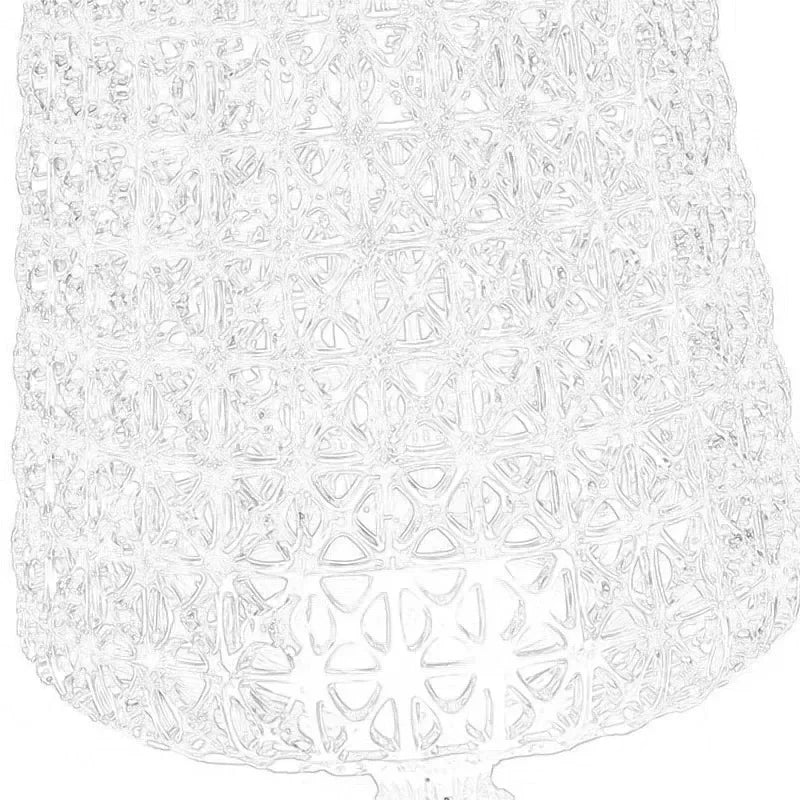 Lámparas de Pie de Estilo Art Deco Francés para Sala de Estar, Lámpara de Pie Clásica de Acrílico, Lámparas LED Regulables para Dormitorio y Mesita de Noche