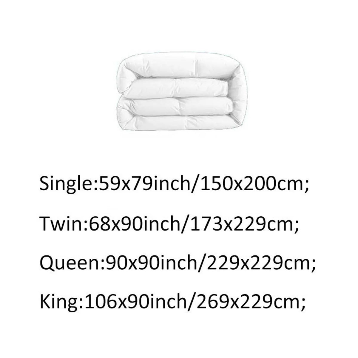 WQSPRING-edredón ligero de microfibra para todas las estaciones, tamaño Queen, ropa de cama antimicrobiana suave de poliéster, manta cálida, edredón