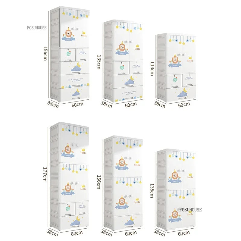 Lindo Armario de Doble Puerta para Dormitorio, Organizador de Ropa para el Hogar con Gran Capacidad, Mueble de Diseño para Guardar Ropa
