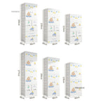 Lindo Armario de Doble Puerta para Dormitorio, Organizador de Ropa para el Hogar con Gran Capacidad, Mueble de Diseño para Guardar Ropa