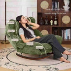 Sillón reclinable, silla mecedora, sillón individual plegable y ajustable, silla de ocio para el hogar, silla de balcón, sillón para siesta