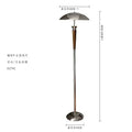 Lámpara de escritorio de estilo Industrial 2025, decoración Medieval del hogar, luces de madera/hierro para Hotel, lámpara LED de pie nostálgica de alta gama para escritorio de oficina