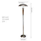 Lámpara de escritorio de estilo Industrial 2025, decoración Medieval del hogar, luces de madera/hierro para Hotel, lámpara LED de pie nostálgica de alta gama para escritorio de oficina