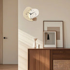 Reloj de pared simple moderno, reloj de cuarzo silencioso, reloj de dormitorio, sala de estar, sofá, decoración de fondo, reloj de pared, sin batería