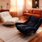 Sillón reclinable, silla mecedora, sillón individual plegable y ajustable, silla de ocio para el hogar, silla de balcón, sillón para siesta